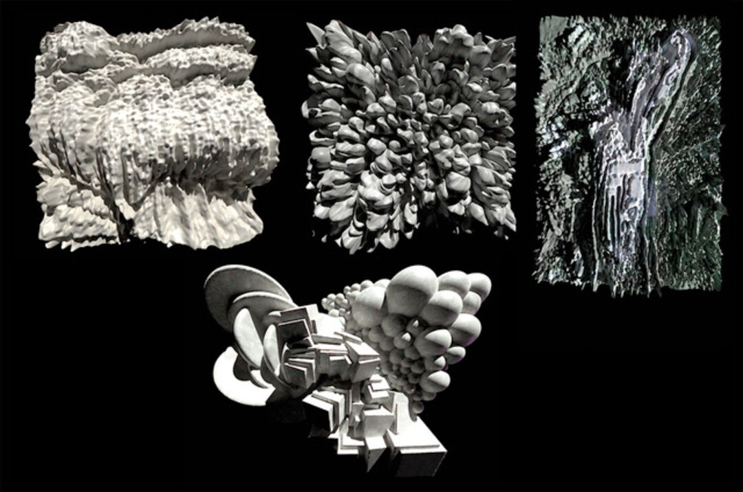 3D printed prototypes by B. Pekcagliyan, W. Rybakova, N. Vega, & P. Greta for »Subterranean Matters« Project, in »Stretching Senses School«, Matters of Activity.
