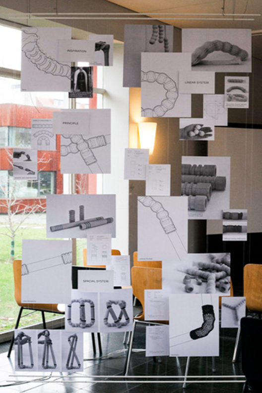 »Scaling Nature (2): Fibers, Muscles and Bones« Final Presentation. Copyright: weissensee academy of art berlin
