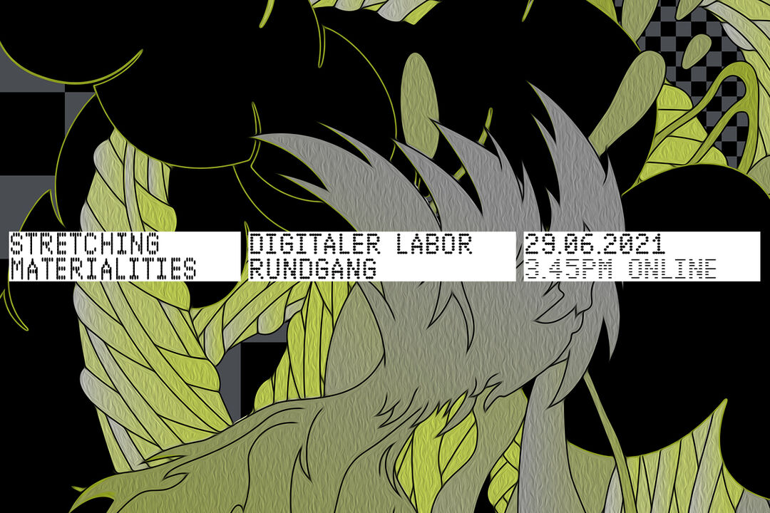 Banner Lab Tour »Stretching Materialities«. Copyright: Offshore Design
