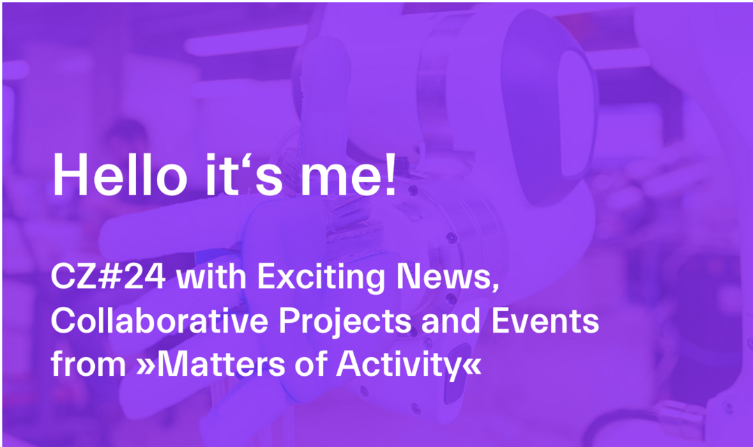 Copyright: Felix Noak, ExC Science of Intelligence, adapted by Matters of Activity
