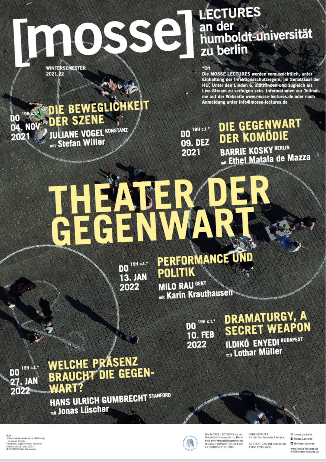 Poster Mosse Lectures 2021/22
