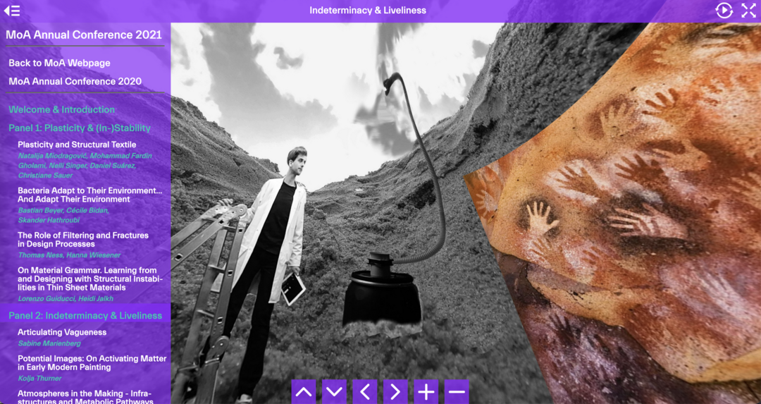 Panel »Interdeterminacy and Liveliness« at MoA Annual Conference »Tipping Points« 2021. Copyright: Matters of Activity
