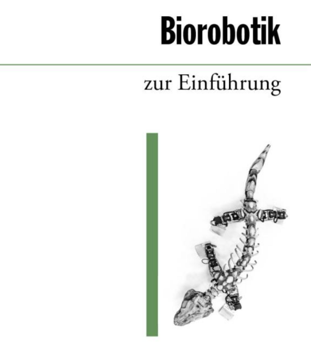 Marco Tamborini: Biorobotik zur Einführung
