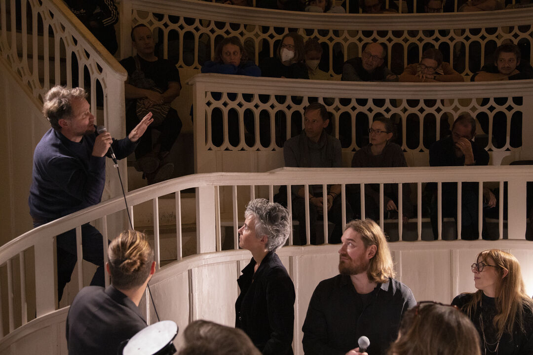 »Dissect« Event at Tieranatomisches Theater Berlin, 04.11.2022. Foto: Samuel Bianchini. Copyright: Matters of Activity
