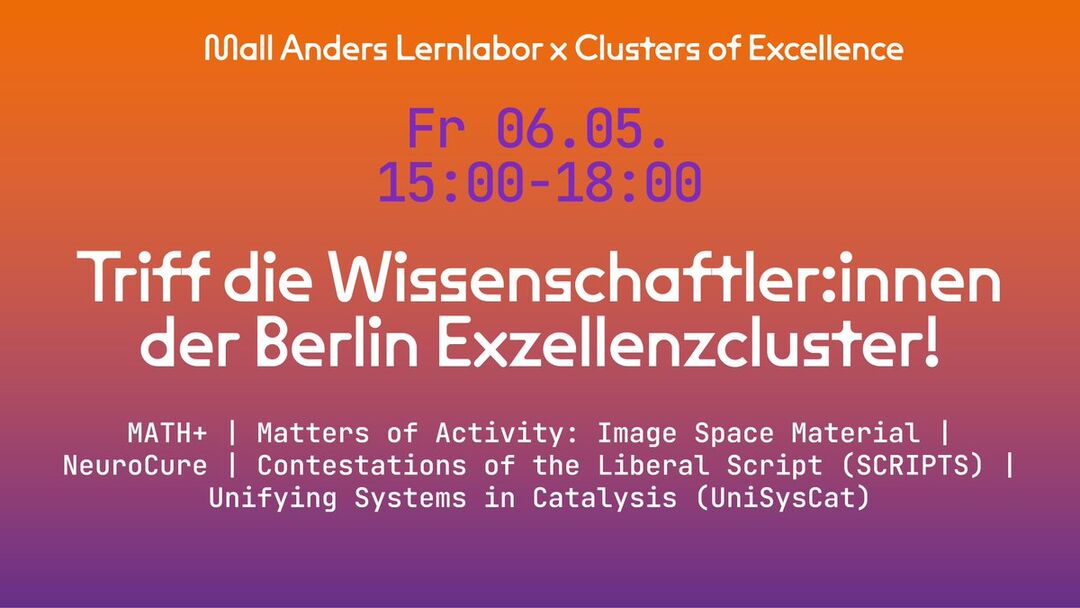 Flyer »Meet the Scientist« at Mall Anders. Copyright: Mall Anders
