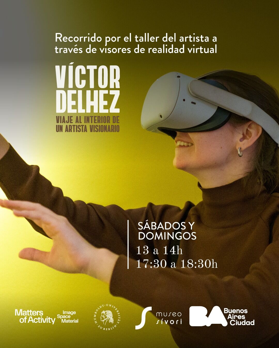 Víctor Delhez Exhibition. Copyright: Museo Sivori
