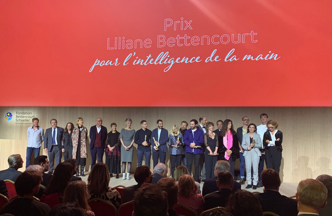 Prix Liliane Bettencourt pour l’intelligence de la main® 2021, Jury Members and Laureates. Copyright: Olaf Avenati
