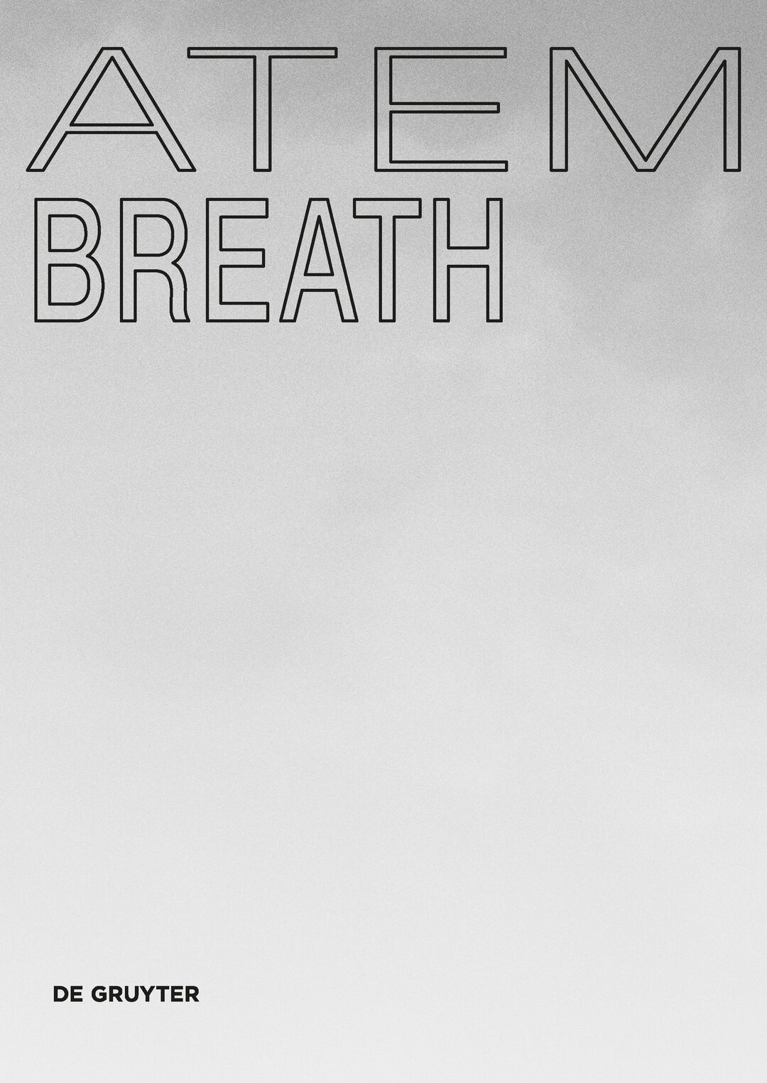 Cover of the publication »Atem/Breath. Gestalterische, ökologische und soziale Dimensionen/ Morphological, Ecological and Social Dimensions«, edited by Linn Burchert and Iva Rešetar.
