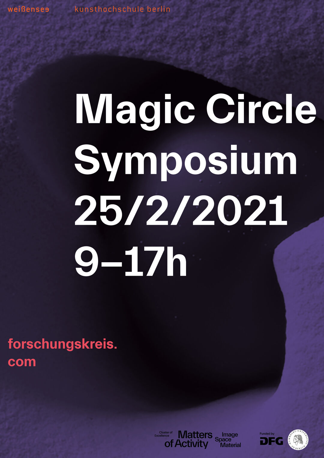 Magic Circle Symposium weissensee school of art and design berlin, »Erosive Modeling«. Copyright: Kristin Dolz.
