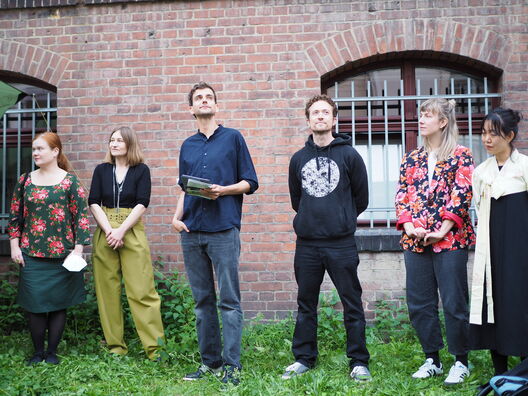 Opening of the exhibition »Stretching Materialities«. Copyright: Matters of Activity
