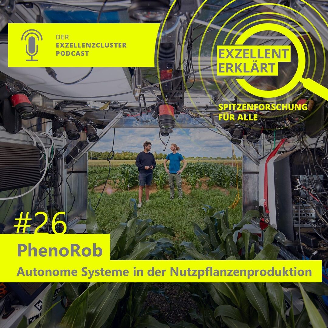 PhenoRob - Autonome Systeme in der Nutzpflanzenproduktion. Copyright: Exzellent erklärt.<strong> </strong>
