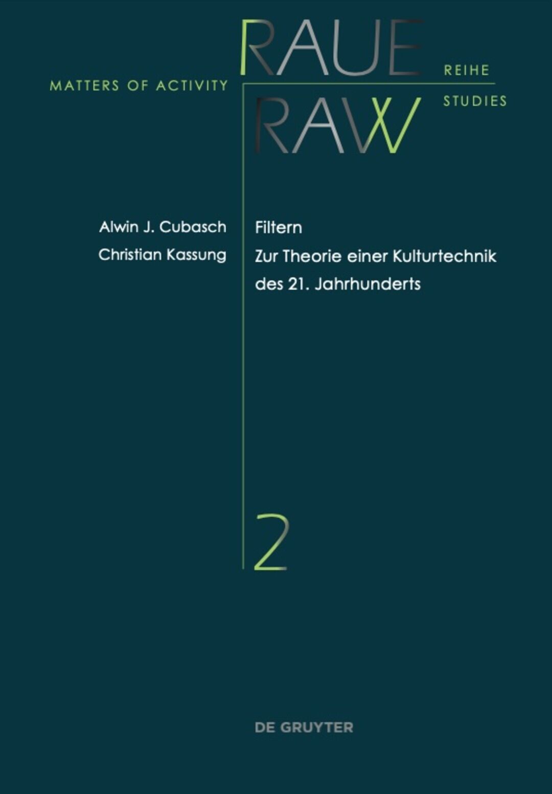 Raue Reihe II. Copyright: De Gruyter
