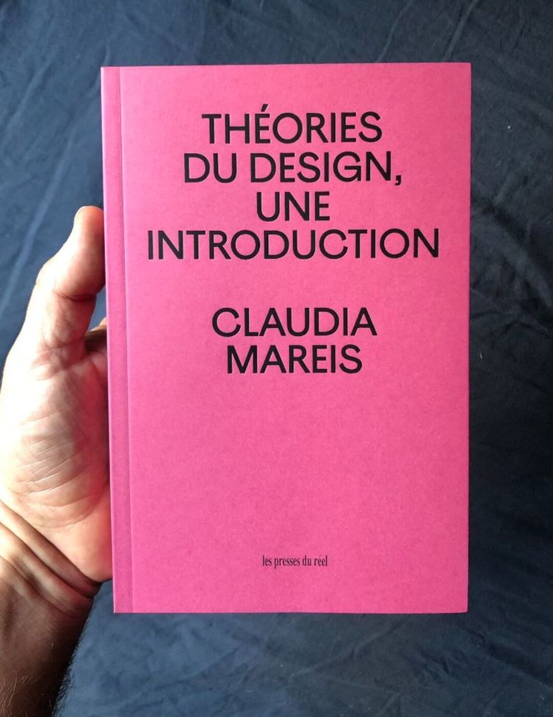 Cover »Théories du Design« at Presses du Réel
