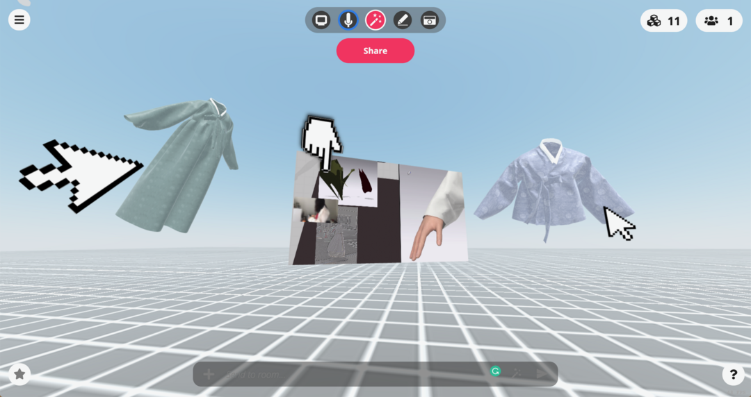 »Many Virtual Hanboks: Traditional Korean Garment Provoking Alternative Ways of Being in This World«. Copyright: Yoonha Kim
