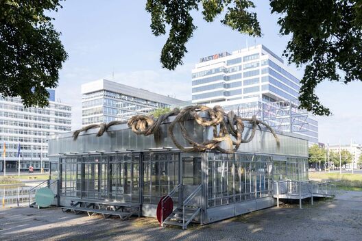 Swamp Things!, Exhibition, Charlett Wenig & Lucy Norris, BHROX bauhaus reuse, ＿matter Festival 2025. Photo: Michael Pfisterer
