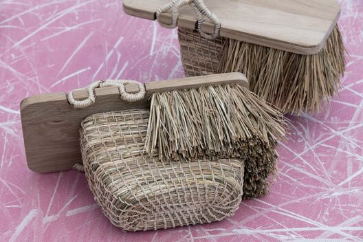 Swamp Things!, Exhibition, Charlett Wenig & Lucy Norris, BHROX bauhaus reuse, ＿matter Festival 2025. Photo: Michael Pfisterer
