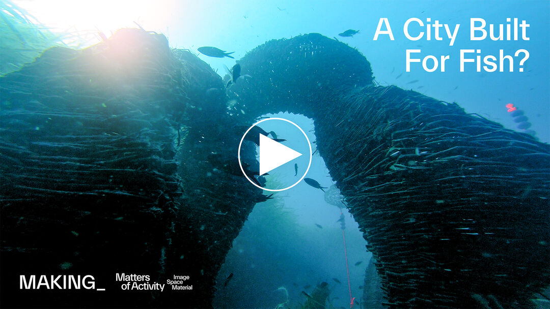 Still of MAKING Artificial Reefs with Rasa Weber. Copyright: Matters of Activity
