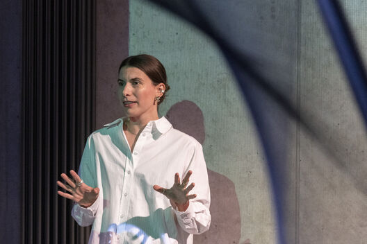 What if the Ocean Were a City?, Exhibition, Rasa Weber, re:future lab, ＿matter Festival 2025. Photo: Michael Pfisterer
