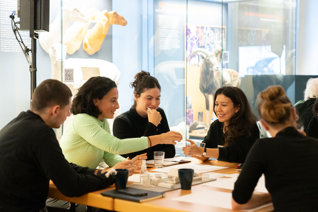 Workshop »In a Seashell«, Berlin Science Week, 2024. Photo: Anne Freitag
